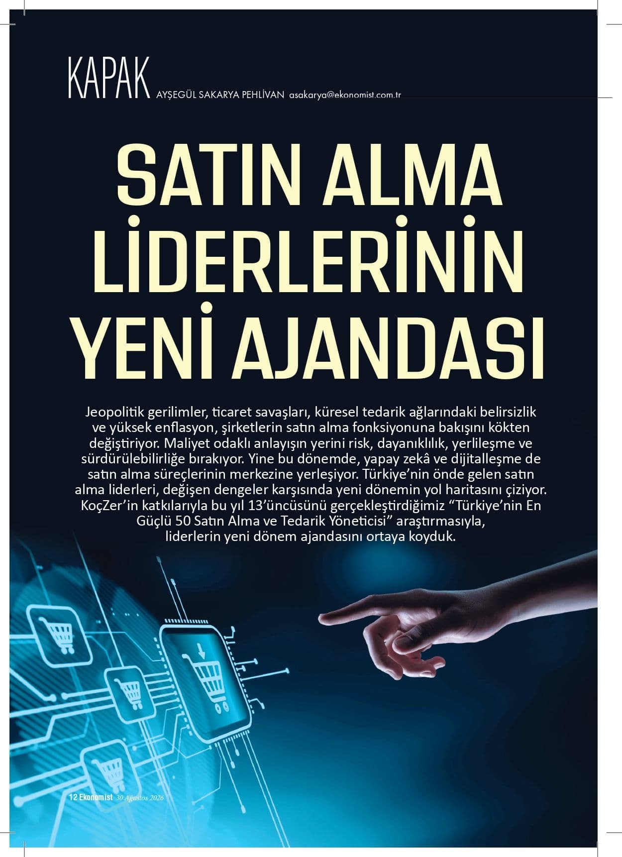 Türkiye'nin En Güçlü 50 Satın Alma & Tedarik Zinciri Lideri